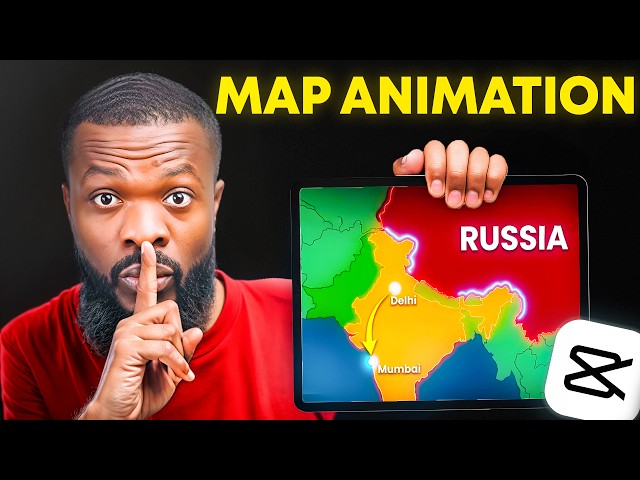 Animated Maps in CapCut | Full Tutorial