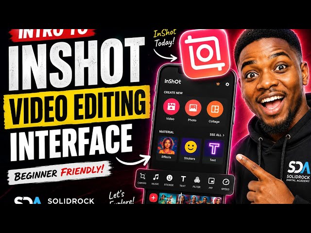 InShot Video Editing Tutorial for Beginners | Complete Interface Explained
