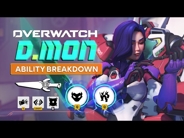 Overwatch - EVERY D.MON ABILITY | Full Breakdown Guide & Tips