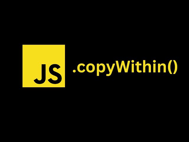 [TAGALOG] JavaScript CopyWithin Function : Quick Lesson