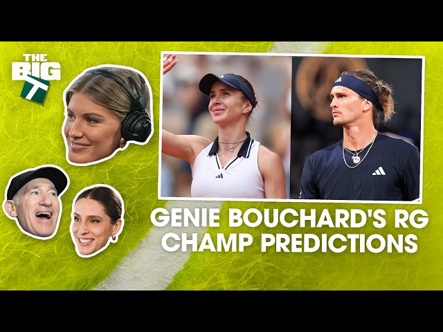The Big T At RG: Day 8 - Kostyuk Shocks Iga + Guest Genie Bouchard | Episode  23 | Big T Podcast