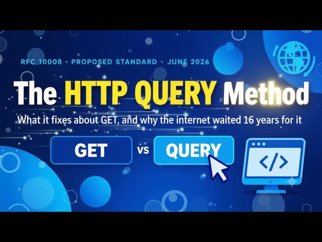 HTTP QUERY Explained: Why The Internet Waited 16 Years For This