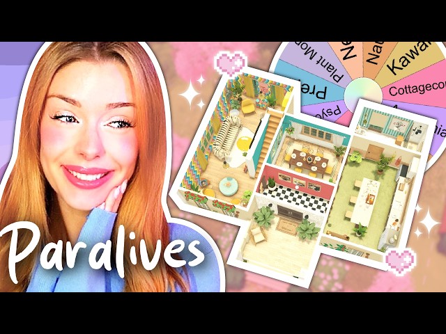A Paralives Build But Each Room is a Different AESTHETIC