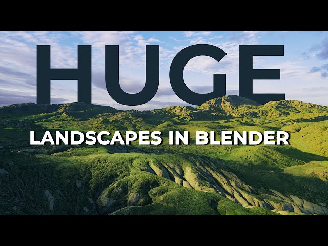 Create Stunning Landscapes in Blender - Featuring Foundations of the Earth