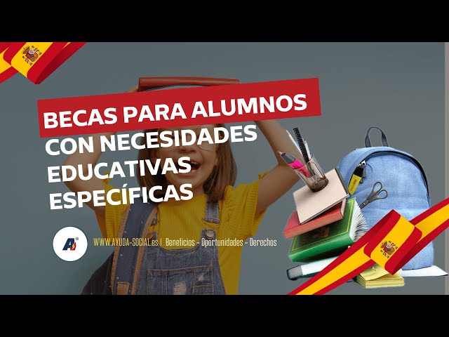 BECAS para ALUMNOS con NECESIDADES EDUCATIVAS ESPECÍFICAS | AYUDA-SOCIAL.ES