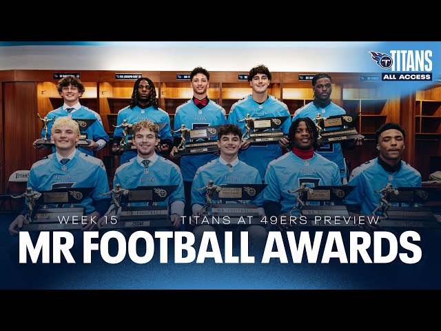2025 Tennessee Titans Mr. Football Awards Celebration