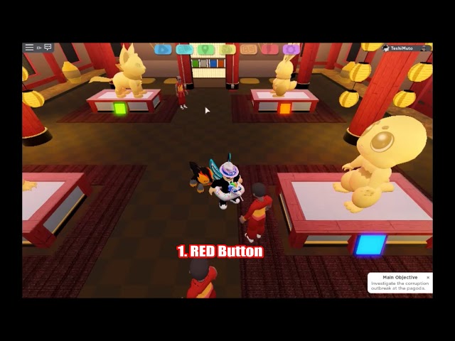How to do the color code in the Pagoda! Loomian Legacy