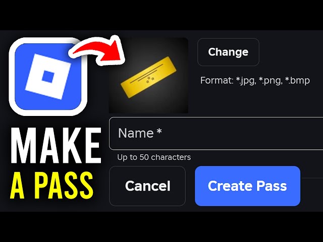 How To Make A Gamepass In Roblox - Step By Step