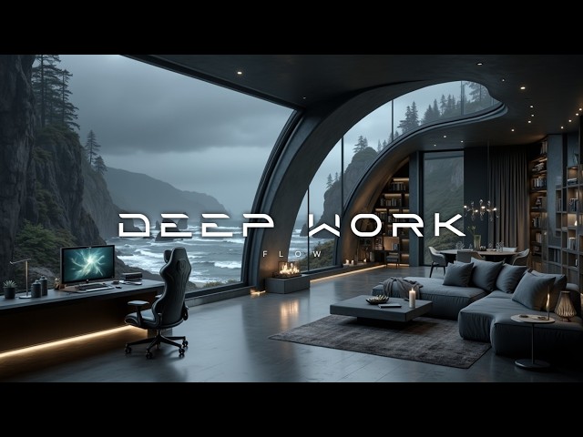 Deep Work Music For Hyperfocus - Dark Luxury Music For Midnight Coding And Executive Flow State