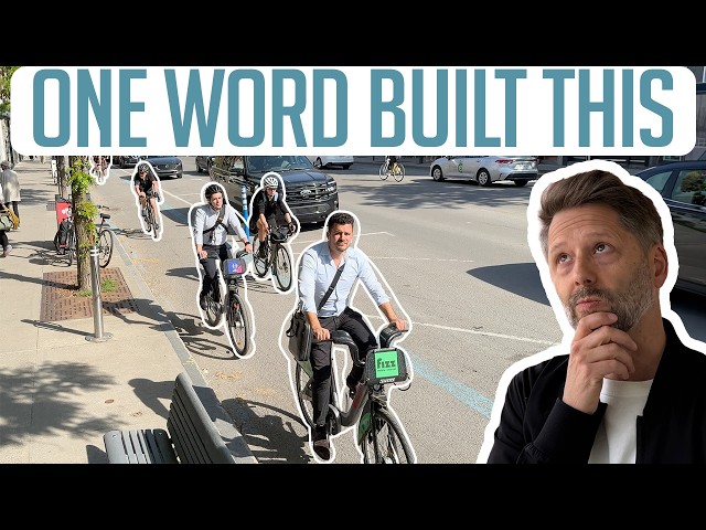 The elements that make up the best cycling city in North America