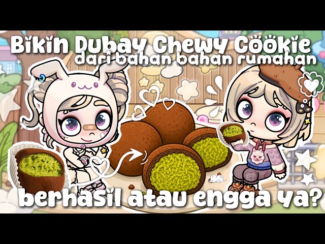 RANDOM IDEA: MAKING CHEWY COOKIES WITH WHATEVER I HAVE || Haeryn & Haechie (DramaAvatarWorld)