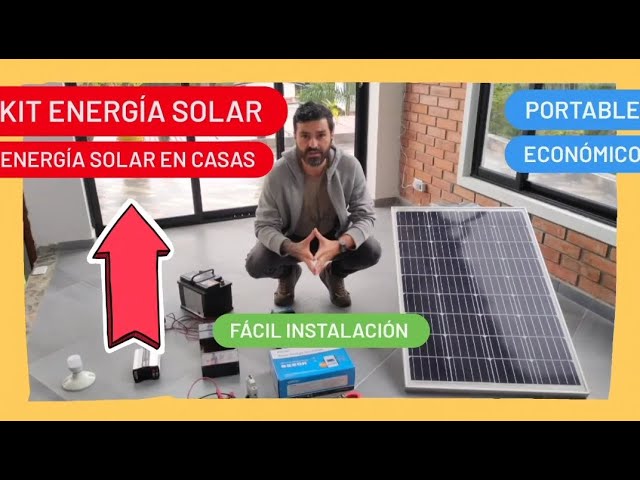 BASIC SOLAR ENERGY KIT, Solar energy for HOMES, basic solar energy kit