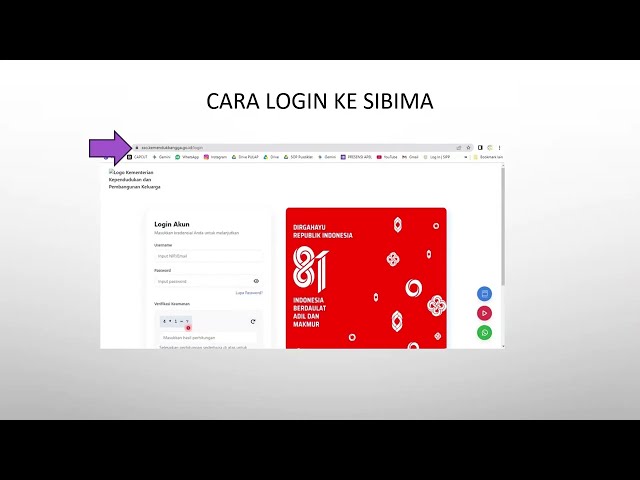 TUTORIAL APLIKASI SIBIMA