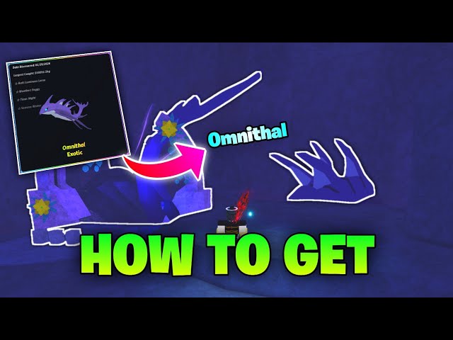 How to get Omnithal in FISCH - Tidefall Update
