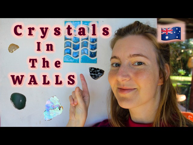 This Australian house has CRYSTALS in the walls!