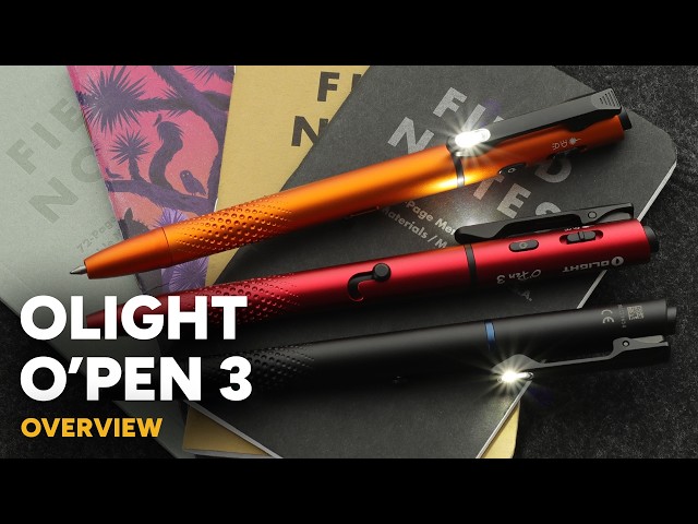 Olight O'Pen 3 - 4-In-1 Flashlight Pen Overview