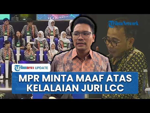 The People's Consultative Assembly (MPR) apologized for the negligence of the judges of the 4 Pil...