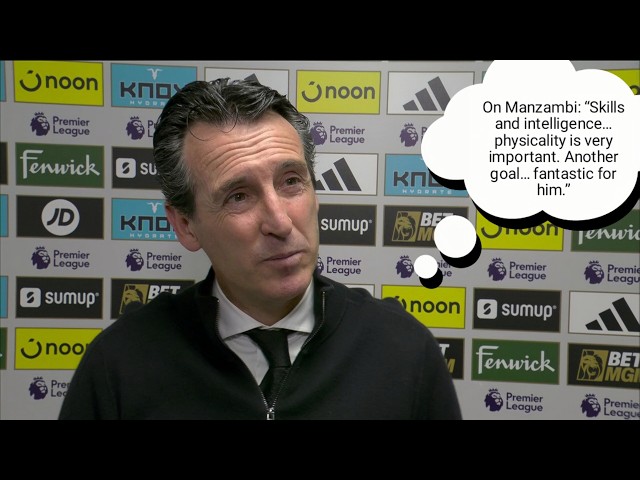 100 PREMIER LEAGUE WINS… VERY IMPORTANT AFTER OUR POOR START! — Unai  Emery After Newcastle Win