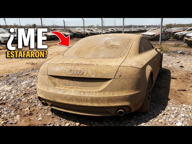 COMPRÉ este AUDI TT ROBADO y ABANDONADO en SUBASTA por un PRECIO EXTRAÑO... ¿Ganaré dinero?