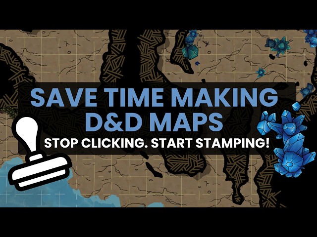 Tutorial: Dungeon Scrawl's Stamp Tool for Simple D&D Mapmaking