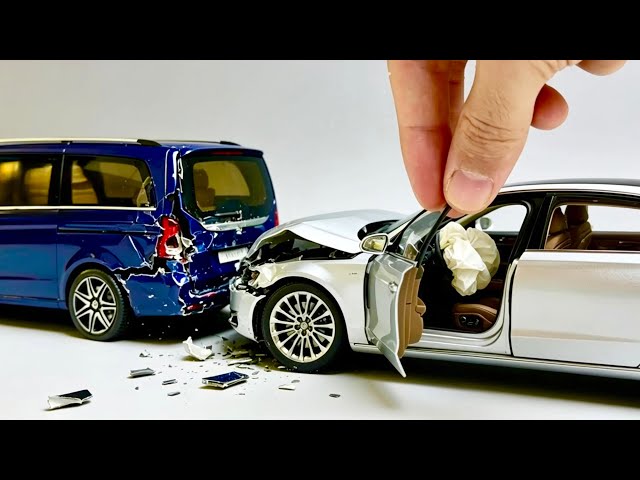 Extreme Custom Damage: 1:18 VIP Cars Rear-End Diorama Showcase