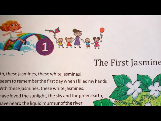 The First Jasmines Poem Explanation//Class-7th//Dew Drops Book