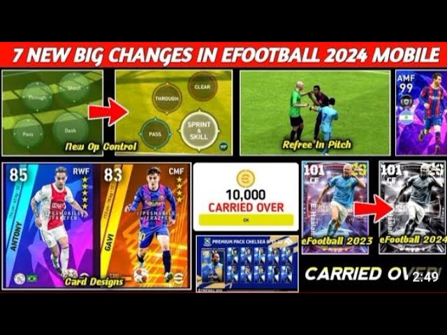 7 New Changes EFOOTBALL 2024