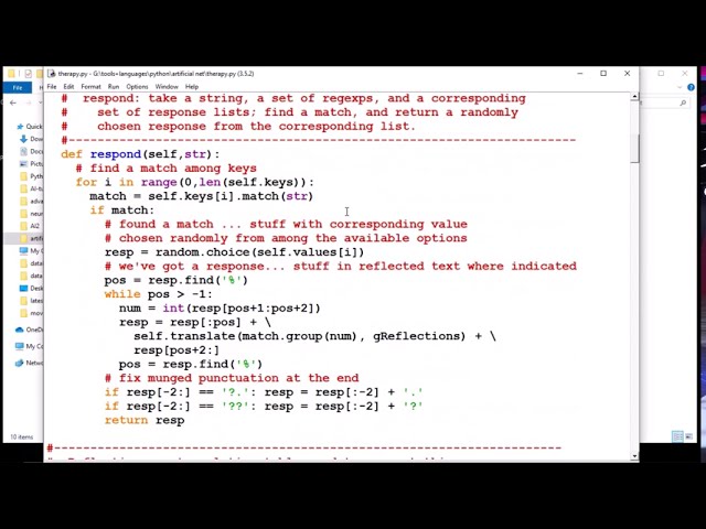 ARTIFICIAL INTELLIGENCE Basic Code in PYTHON || AI Chat Bots Python || AI project in Python