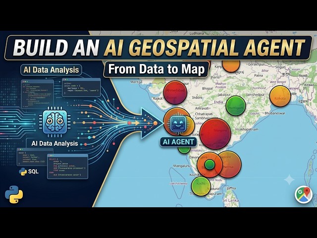 Build an AI Agent for Geospatial Data Analysis: From Data to Map