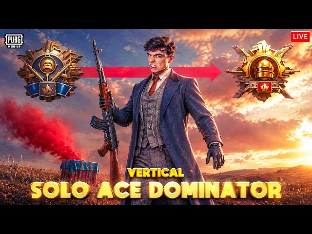 BRONZE TO CONQUEROR SOLO in PUBG MOBILE DAY 11...(VERTICAL)