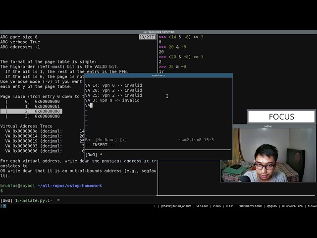 Live study: read along book "Operating Systems: Three Easy Pieces" (Part 119)