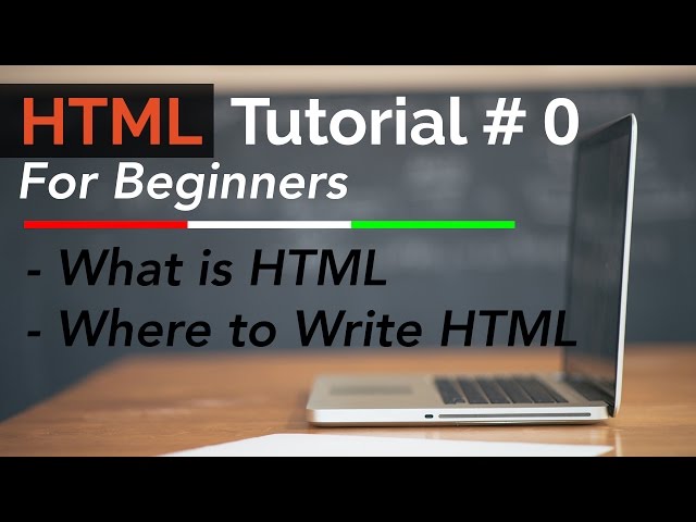 0 - HTML Tutorials For Beginners - Introduction to HTML | CodeLad