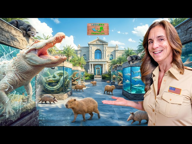 Entire Cage By Cage Tour of Reptile Zoo and Aquarium!