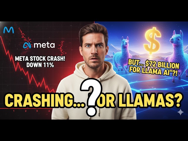 META Q3 EARNINGS: $72 BILLION AI SHOCK! (Why The Stock CRASHED)