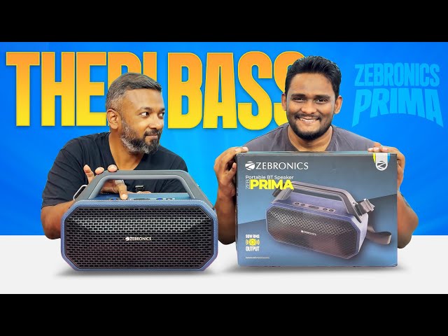 Massive Bass & Portability – Zebronics 90W ZEB-PRIMA for ₹6,999