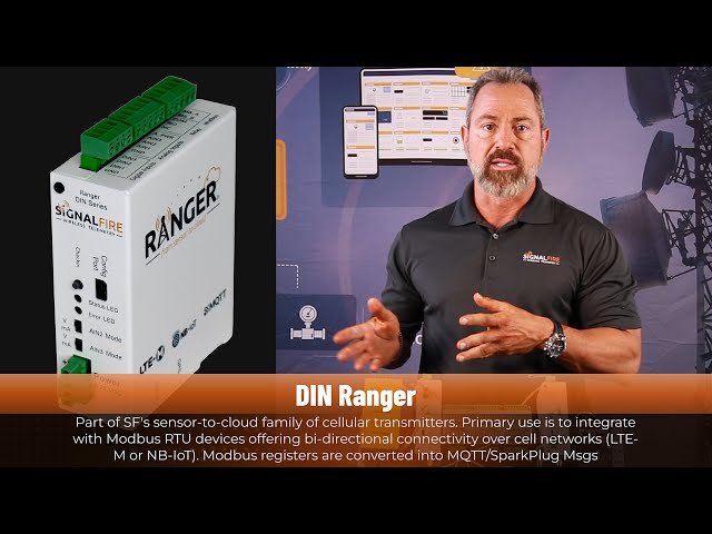 SignalFire DIN RANGER Overview & Basic Setup | Wireless Telemetry Node Configuration