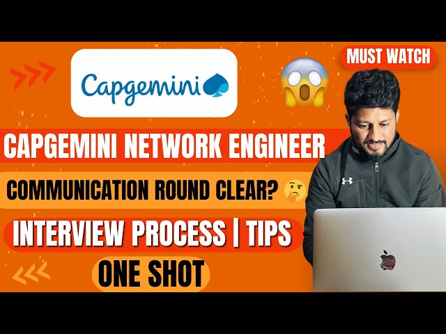 Capgemini Network Engineer Interview Process | Communication Round Tips | Feb 2026