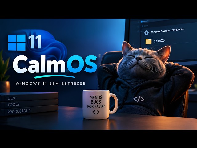 CalmOS on Windows 11: Microsoft tried to make Windows "calm"... and it backfired 😂