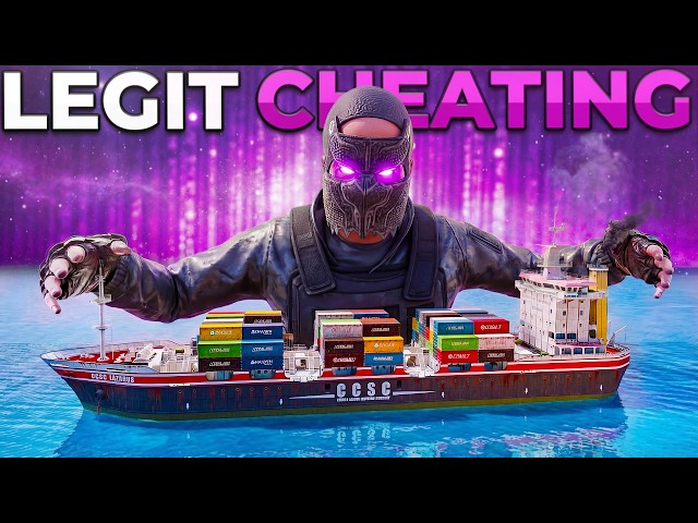 How a SOLO CHEATER dominates a 800 POP SERVER with RUST CHEATS..