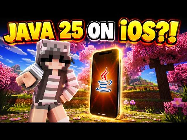 Running Minecraft 26.2 with JAVA 25 on iOS?! (Amethyst)