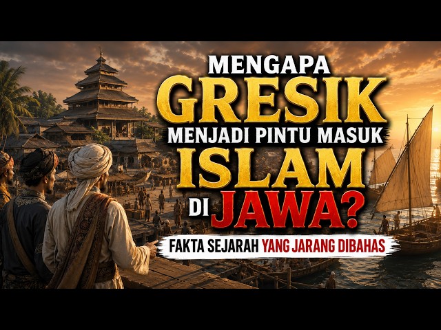 Mengapa Gresik Menjadi Pintu Masuk Islam di Jawa? Fakta Sejarah yang Jarang Dibahas‼️