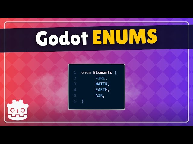 Not using Godot's enums yet?  Watch this.