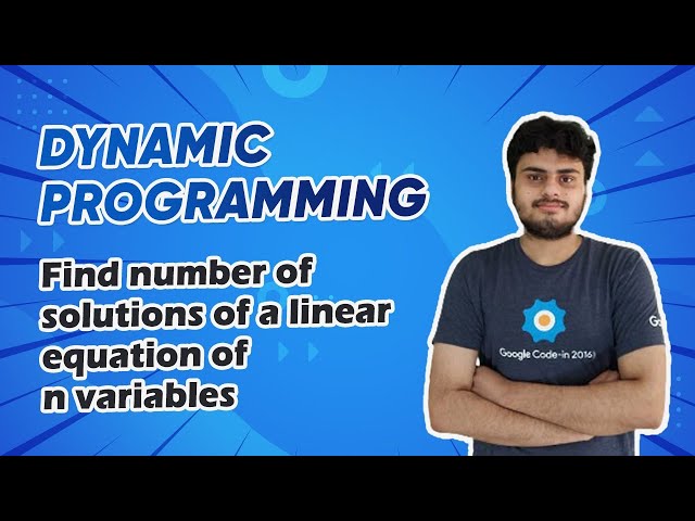 Linear Equation n Variables  - Dynamic Programming - Interview Preparation