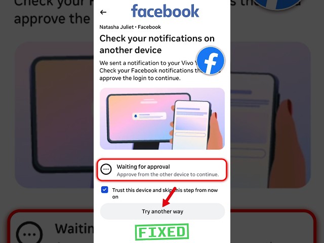 Facebook Check Your Notifications on Another Device Problem Fixed || Facebook Login Notification #fb