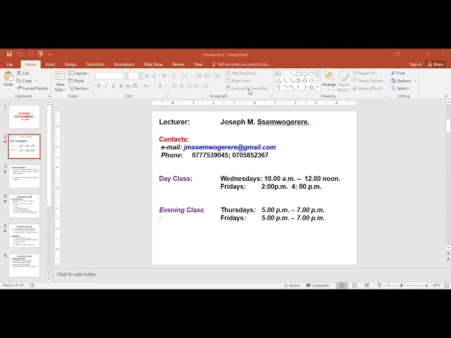 Systems Programming Lecture1