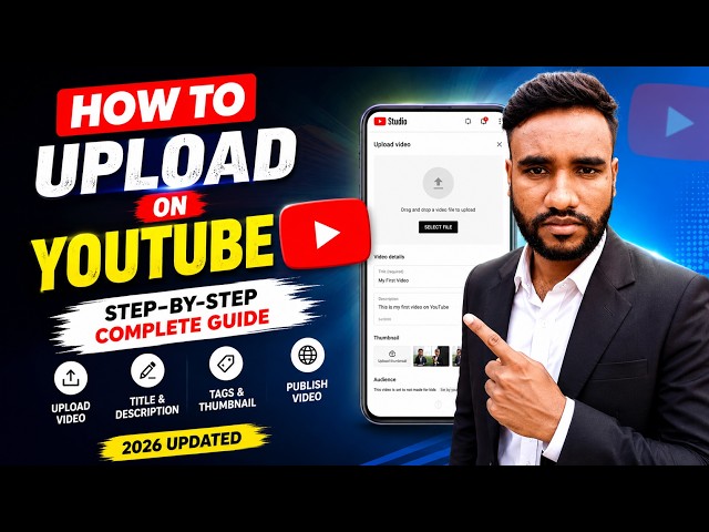 How to Upload Video On Youtube |Step-by-Step| Tutorial for Beginners