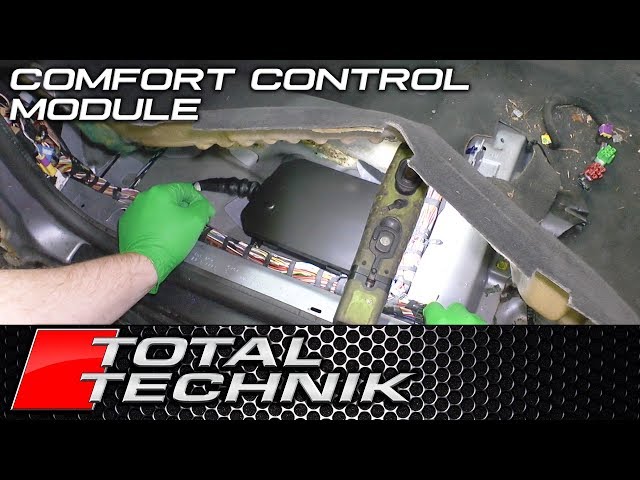 How to Remove Comfort Control Module ECU - Audi A6 S6 RS6 (C5) - 1997-2005 - TOTAL TECHNIK