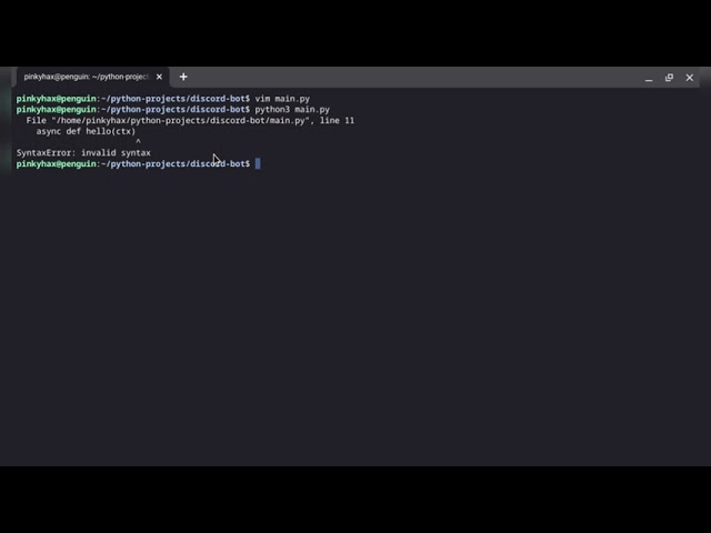 Coding a Simple Discord.py Bot | No Commentary | Relax