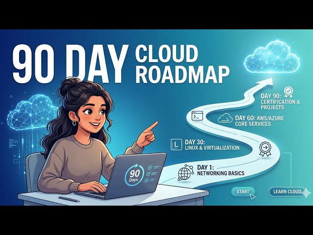 How to Learn Cloud Computing from Scratch in 90 Days | Beginner’s Roadmap to Cloud Success | Uplatz