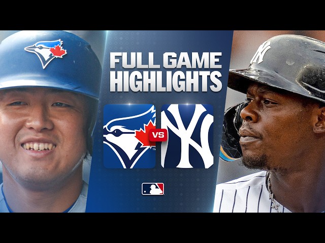 BLUE JAYS vs. YANKEES: Official Full Game Highlights (August 22) | 2026 MLB Season